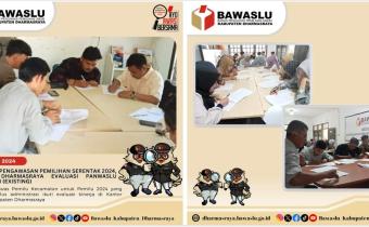 Evaluasi kinerja existing panwaslu kecamatan 