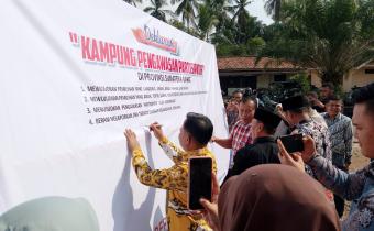 Bawaslu Dharmasraya Gelar Deklarasi Kampung Pengawasan Partisipatif